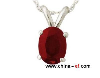 紅寶石項(xiàng)鏈吊墜 高貴、時(shí)尚、奢華