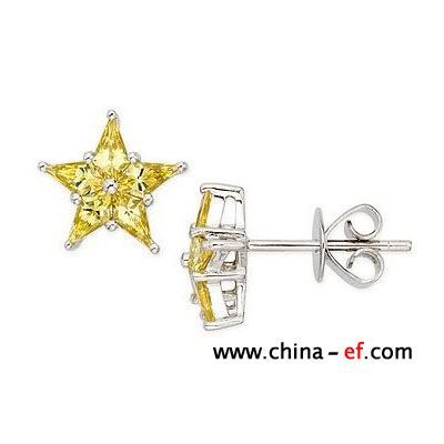 小巧精致的時尚寶石耳環