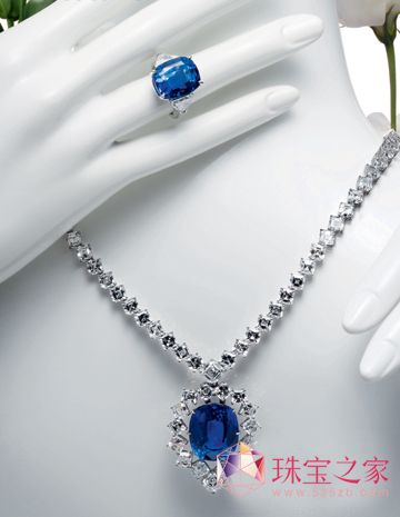 哈利·溫斯頓（Harry Winston）藍寶石首飾