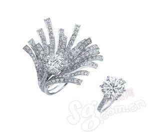 煙花形鉆戒/Larry Jewelry