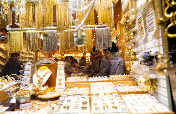 探秘迪拜黃金大市場