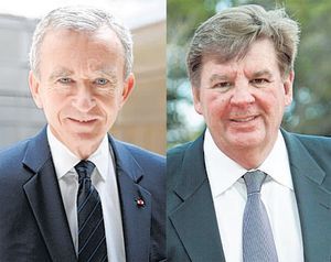 Bernard Arnault()cJohann Rupert()lQ錚ۇ