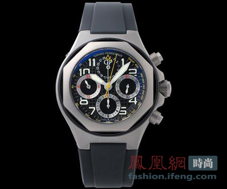 Laureato EVO3 藍(lán)寶石水晶片三橋陀飛輪腕表