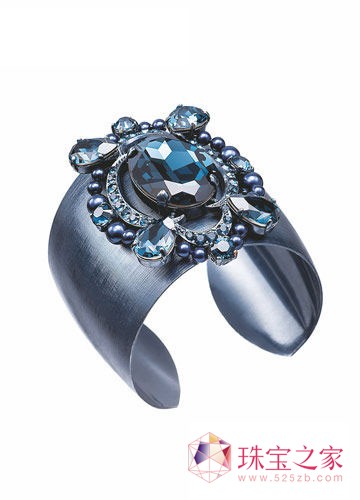 Ted Rossi鑲Swarovski 水晶手鐲