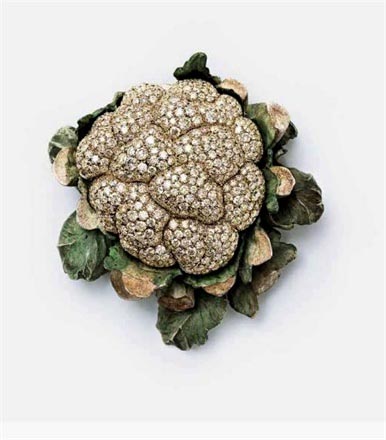 讓人垂涎的珠寶:Hemmerle全新Delicious Jewels蔬菜珠寶(圖) 讓人垂涎的珠寶:Hemmerle全新Delicious Jewels蔬菜珠寶(圖)