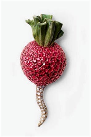 讓人垂涎的珠寶：Hemmerle全新Delicious Jewels蔬菜珠寶(圖)