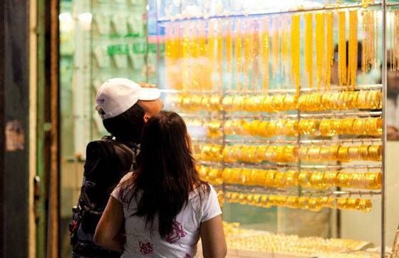 迪拜黃金街：世界第3大黃金交易市場