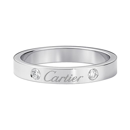 卡地亞(Wedding-ring)鑲鉆婚戒為婚姻添加幸福
