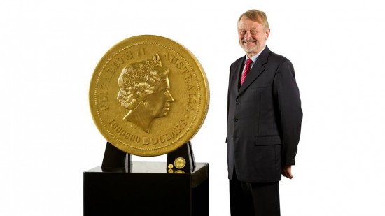 世界最大金幣的制作全過程 奇聞!世界最大金幣的制作全過程