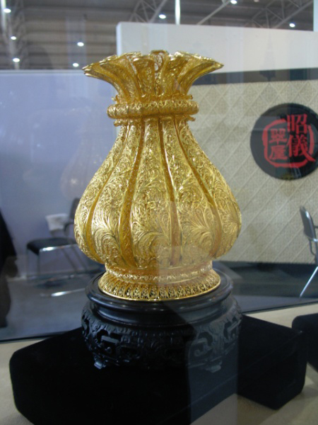 昭儀翠屋攜花絲珍品驚艷亮相中國非遺保護成果展