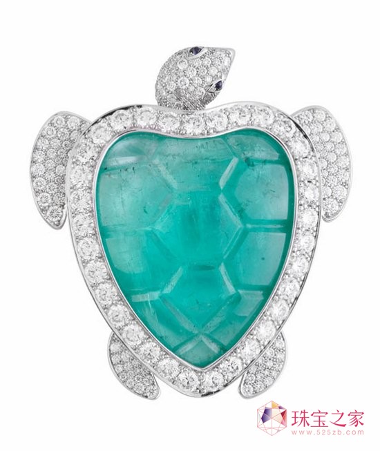 Voyages Extraordinaires - Tortue Marine ouverteVan Cleef & Arpels