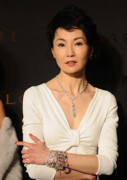 張曼玉優雅亮相寶格麗藝術展