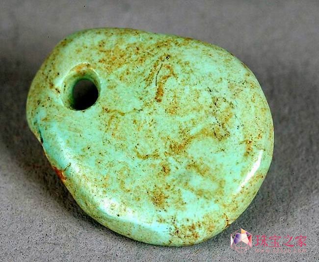 公元1000年古印第安的鐵線綠松石