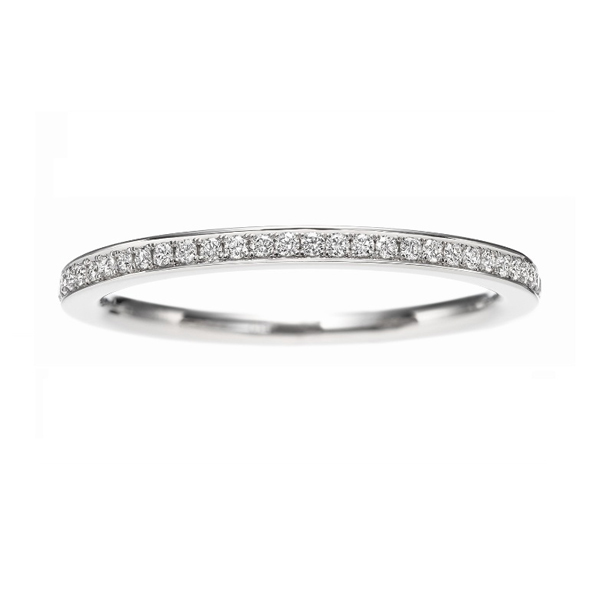 Harry Winston 推出全新Belle系列婚禮首飾 Belle系列婚戒 鑲嵌60顆鉆石,總重0.22克拉
