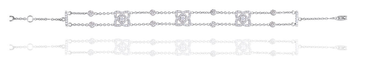 Enchanted Lotus系列 三蓮花手鏈