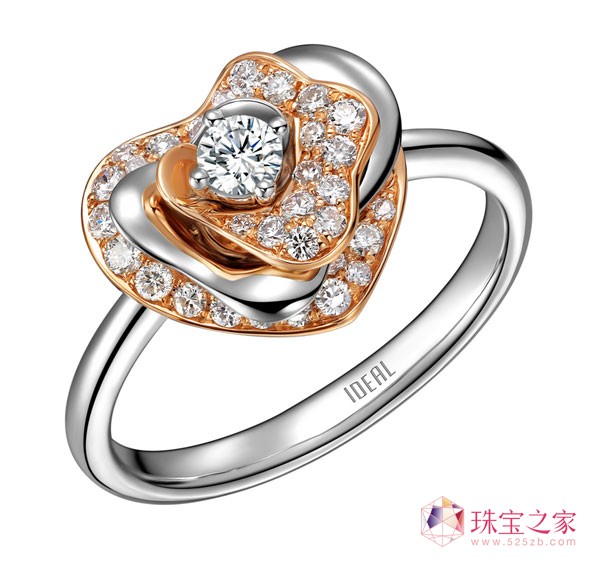 婚嫁首飾品牌推薦愛迪爾珠寶rose玫瑰花系列——為愛綻放