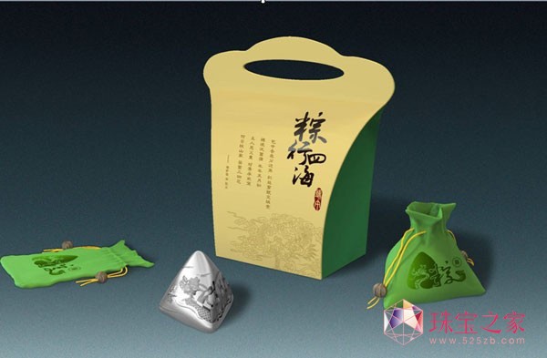 為迎接端午佳節(jié)的到來(lái)，同時(shí)創(chuàng)新食物粽子的傳統(tǒng)禮物概念，金一黃金特別研發(fā)生產(chǎn)了一款與“粽”不同的“端午銀粽”！