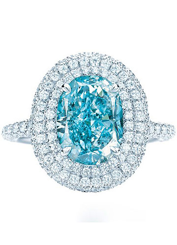 ܽo{(Tiffany Anniversary Blue)GʾG{ɫ@ʯ_2.51KϰǶ貰@