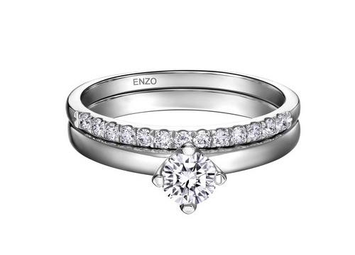 ENZO Bridal Collection約定系列鉆石戒指