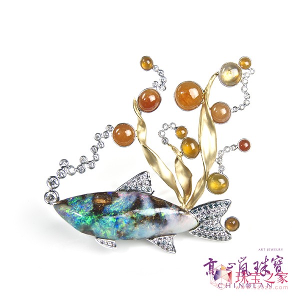 臺灣珠寶設計師高沁嵐藝術珠寶作品