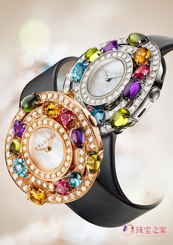 BVLGARI 全新 Astrale 系列深邃星空彩色腕表