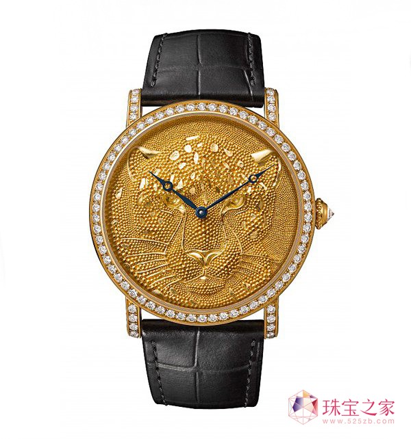 卡地亞 Rotonde de Cartier獵豹裝飾腕表