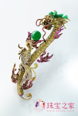 蒼龍教子｜胸針