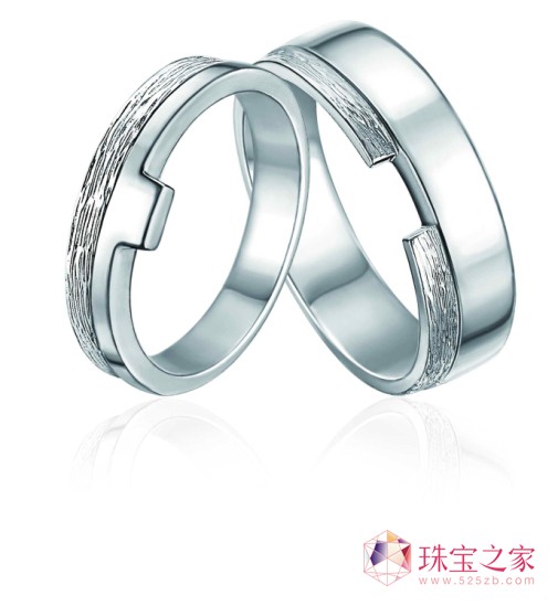 甘露鈀金情侶對(duì)戒：“為愛(ài)著魔”•‘鎖愛(ài)’
