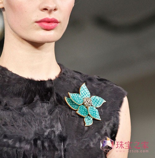 奧斯卡德拉倫塔Oscar De La Renta 2013春夏時裝秀珠寶