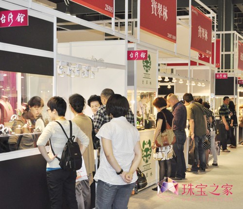 2012上海珠寶展——臺灣館