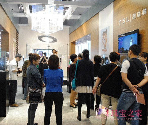 2013上海珠寶展 謝瑞麟五行珠寶展會現場