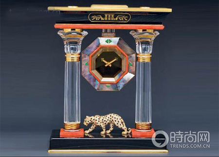 卡地亞埃及風(fēng)情宮殿門廊神秘鐘