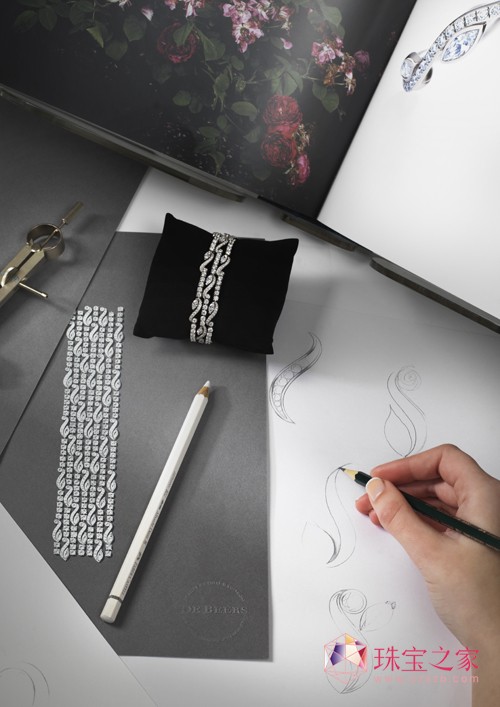 戴比爾斯鉆石珠寶（DE BEERS DIAMOND JEWELLERS）全新Adonis Rose系列優雅綻放