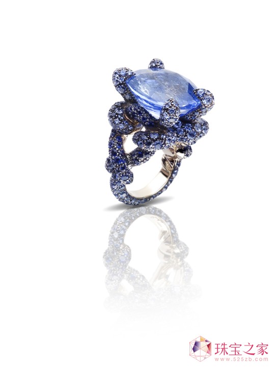 POMELLATO 奪目奇跡 POM POM高級(jí)定制系列上海巡禮，白金鑲藍(lán)寶石