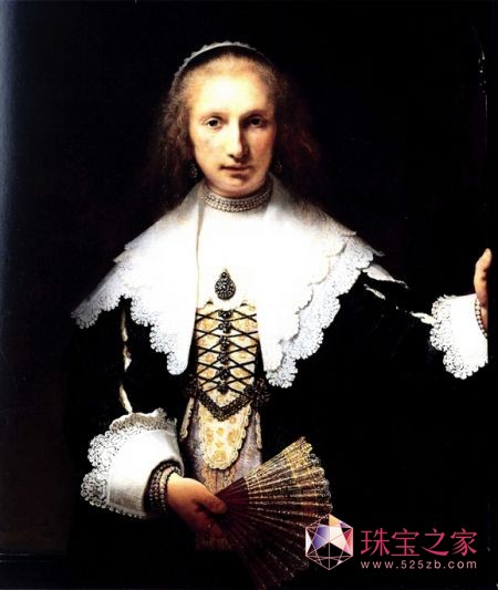 《Agatha Bos1641》(油畫(huà))，由喬治四世于1819年收藏英國(guó)王室500年珍品收藏驚人 光珠寶就價(jià)值數(shù)十億