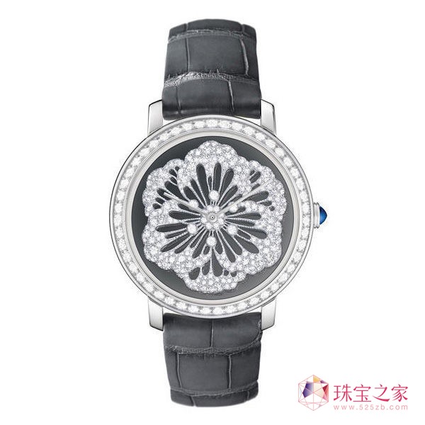Boucheron 藝術系列三色堇腕表