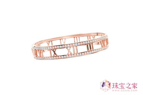 Atlas. 系列18k白金鑲鉆耳環(huán)