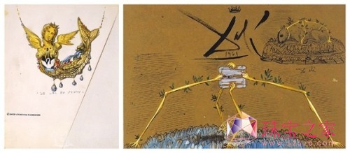 達利震懾人心的超現實珠寶