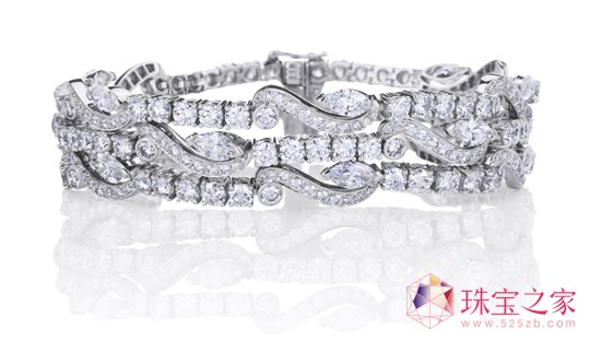 DE BEERS Adonis Rose系列3層手鏈