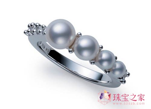 18K白金日本Akoya珍珠耳環