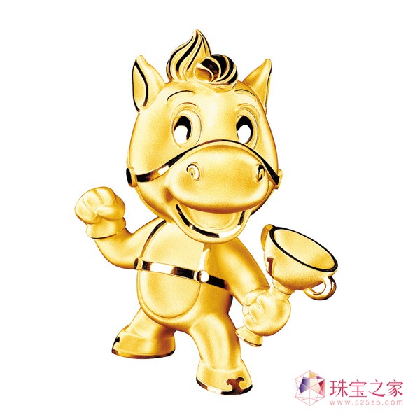 六福珠寶2014新春呈獻「金馬報喜」系列