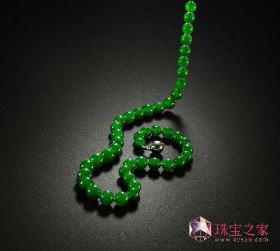 精品翡翠珠子項鍊