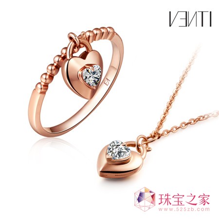 VENTI梵迪珠寶LOVE&TIAMO密碼系列 鎖住愛情