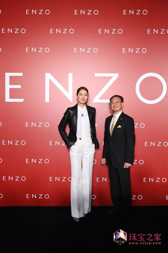 ENZO在華十周年跨界設計師馬艷麗與勞倫斯集團執行董事Peter Au