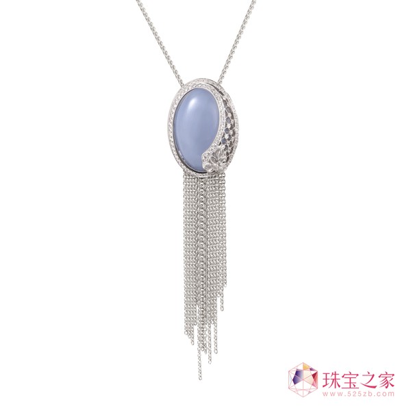 erpes大號項鏈92顆鉆石, 1.14克拉