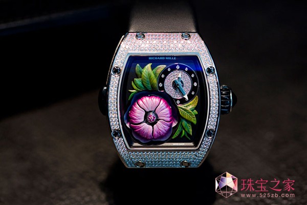 RichardMille19-02TourbillonFleur飛行陀飛輪花開花落陀飛輪