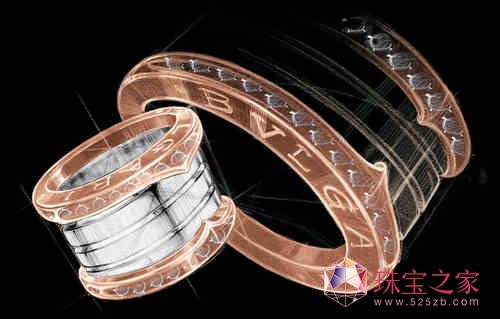 BVLGARI B.zero1系列設計草圖