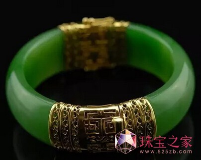 鑲金鐲：金玉良緣