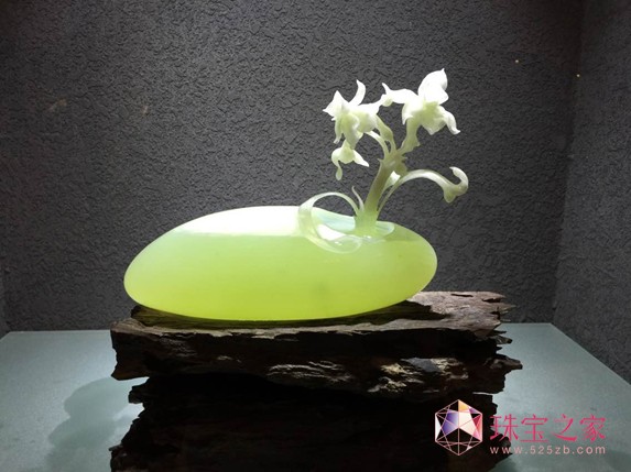 唐氏文化帶您成都珠寶展一覽岫玉玉雕作品