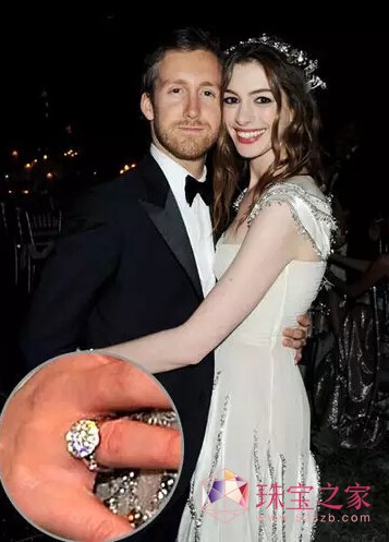 Anne Hathaway & Adam Shulman 愛人親自設計的甜蜜